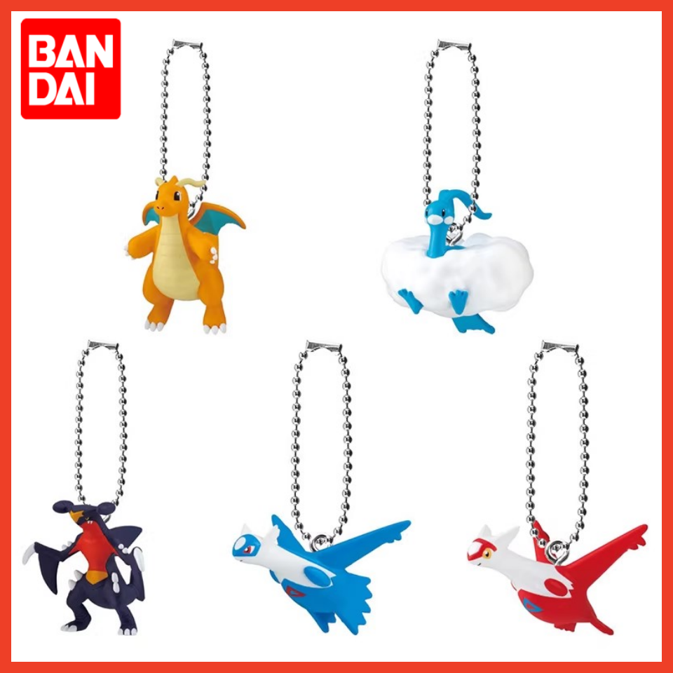 Anime Merchandise Types - Bandai Gashapon Pokémon Typ Smoczy Charm