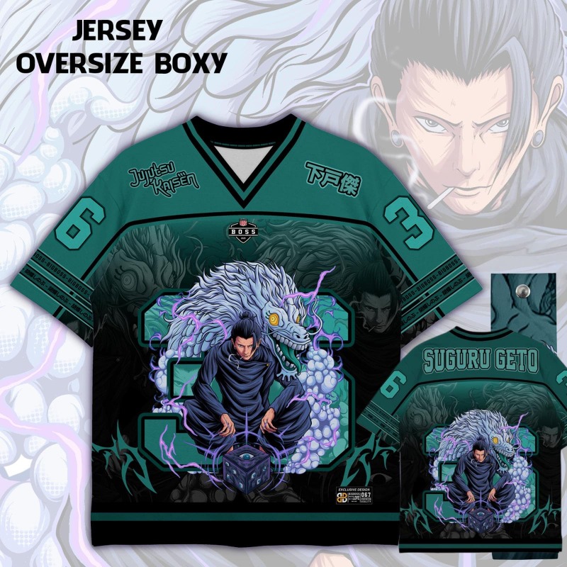 Anime Merchandise Women - Koszulka z nadrukiem Anime Jujutsu Kaisen
