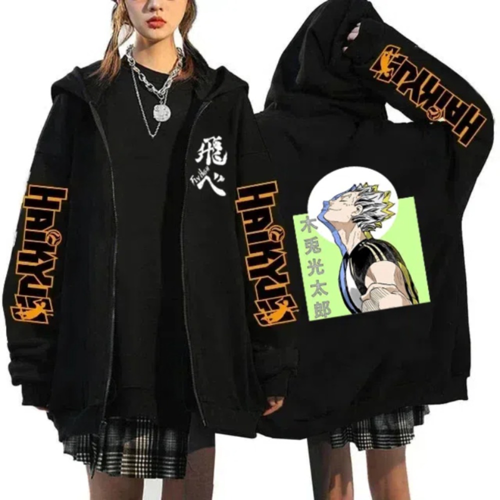 Japanese Anime Merchandise Store - Nowe bluzy z kapturem na zamek