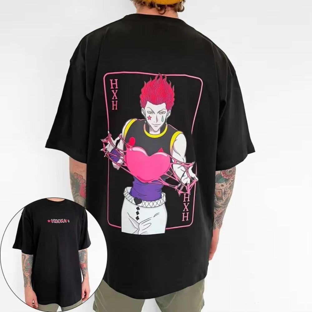 Japanese Anime Merchandise Store - Koszulki bawełniane Hunter X Hunter, anime