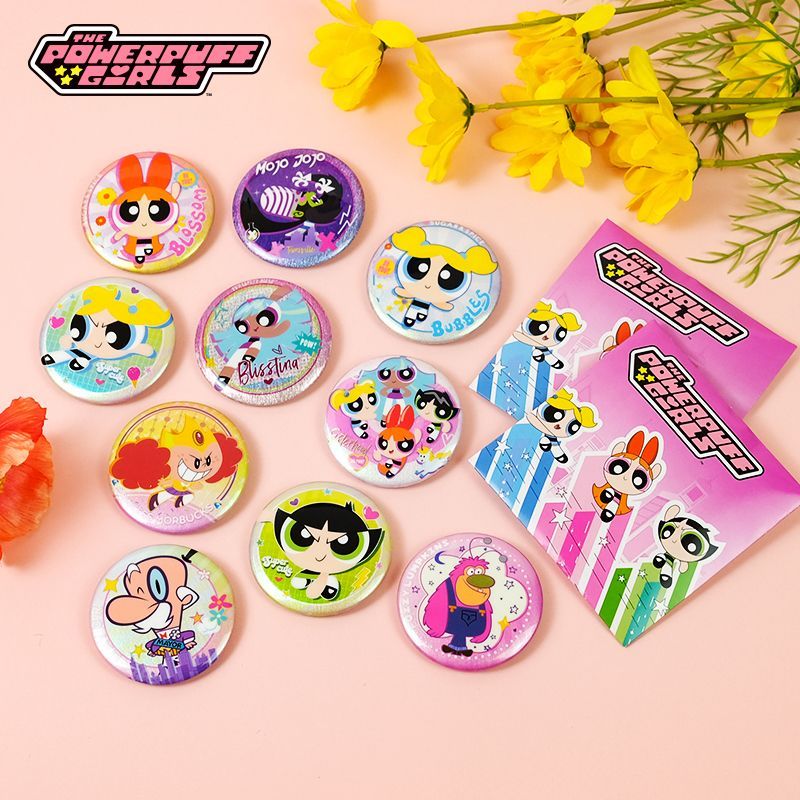 Anime Merchandise For Girls - Pełne pudełko oficjalnych gadżetów Powerpuff Girls,