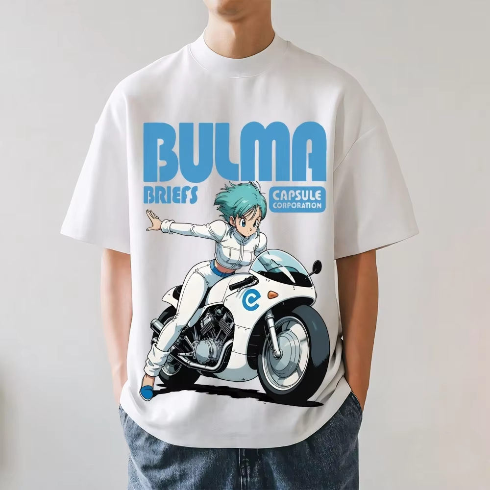 Japanese Anime Merchandise Store - 2026 Nowa, modna koszulka letnia Dragon
