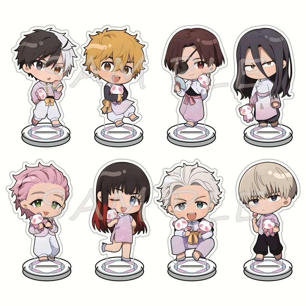 Windbreaker Anime Merchandise - Figurki akrylowe WIND BREAKER 10cm, breloczek