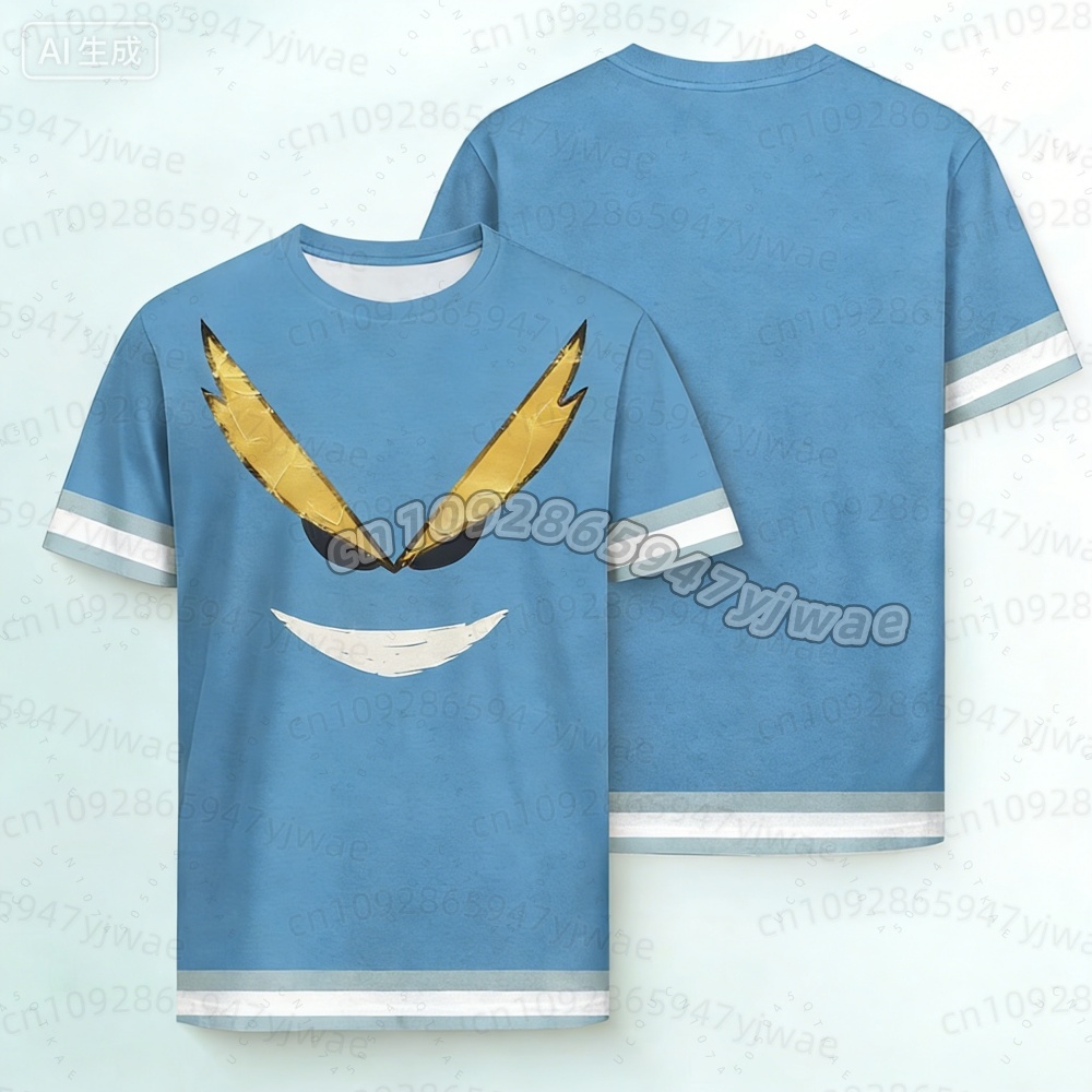 Anime Themed Merchandise - Letnia męska damska koszulka My Hero