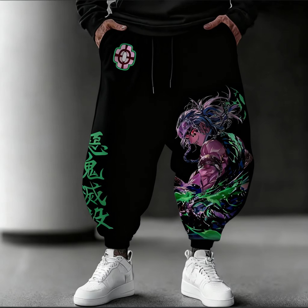 Męskie spodnie dresowe Demon S – Anime Merchandise Store Japan recenzja i cena