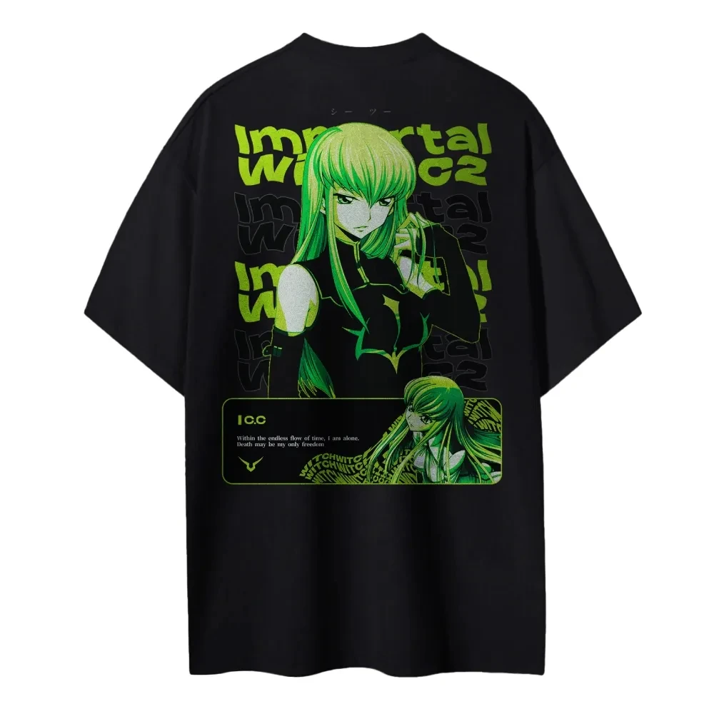 Nowa koszulka Code Geass C.C.  – Anime Merchandise Store Japan recenzja i cena