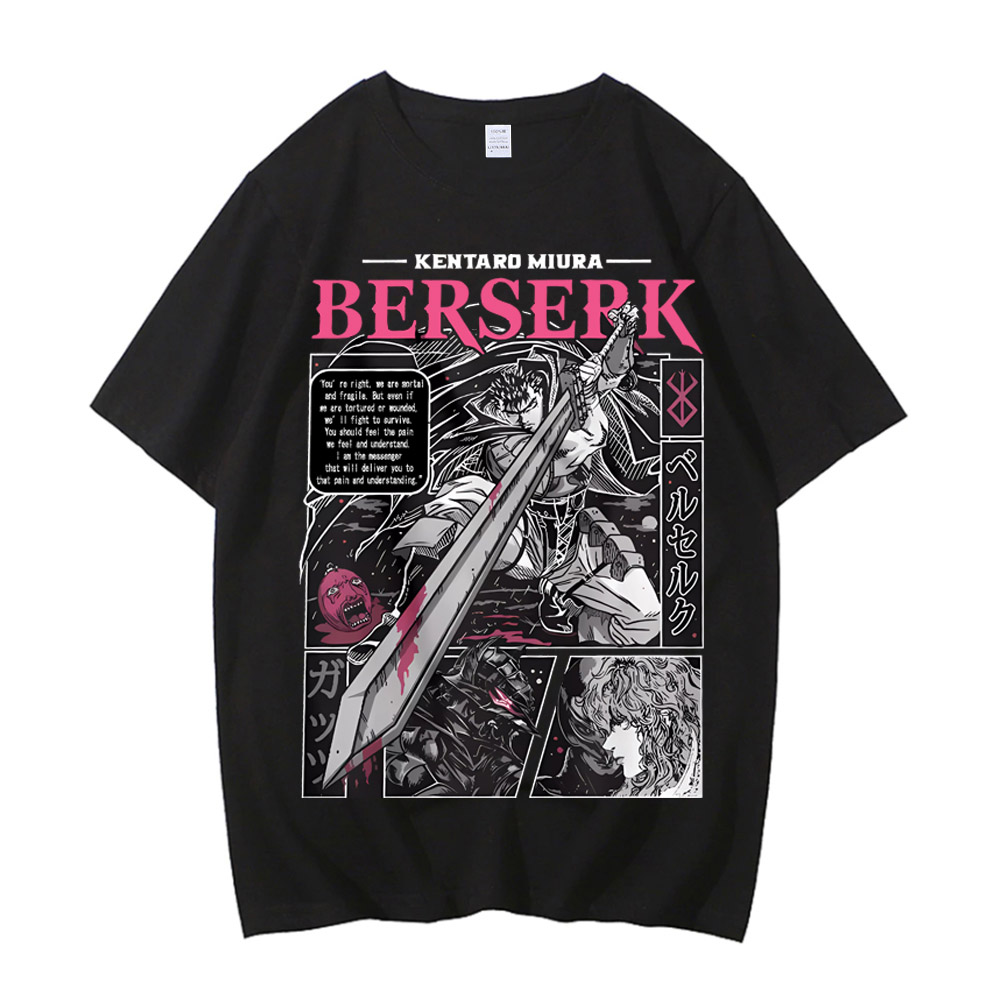 Koszulka Anime Berserk na Lato – Anime Merchandise Store Japan recenzja i cena