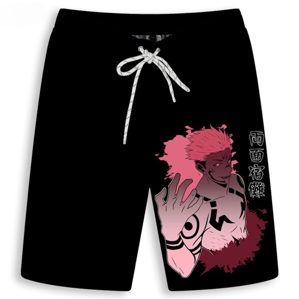 Męskie szorty z nadrukiem Gojo – Anime Merchandise Store Japan recenzja i cena