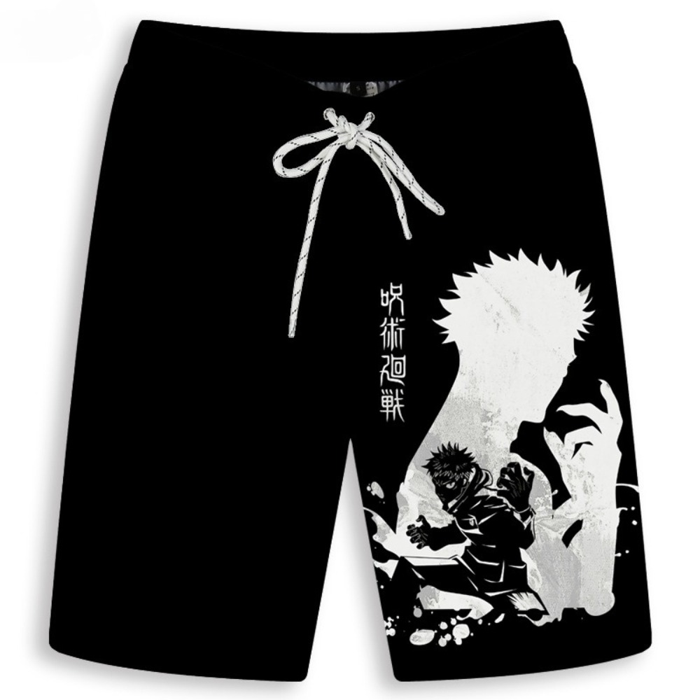 Męskie szorty z nadrukiem Gojo – Anime Merchandise Store Japan recenzja i cena